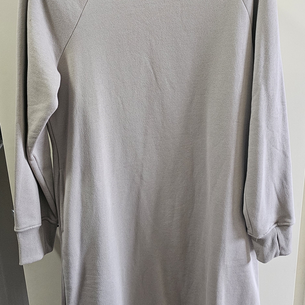 Elegant Gray Midi Dress